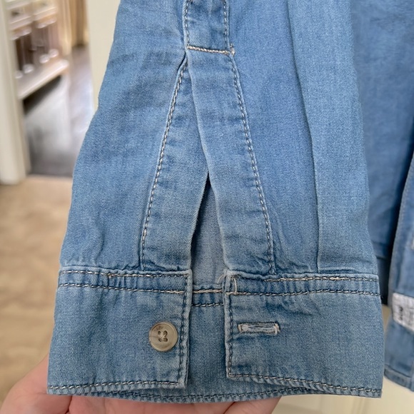 Garage Boyfriend Blue 100% Cotton Jacket Women’s M - Picture 2 of 4